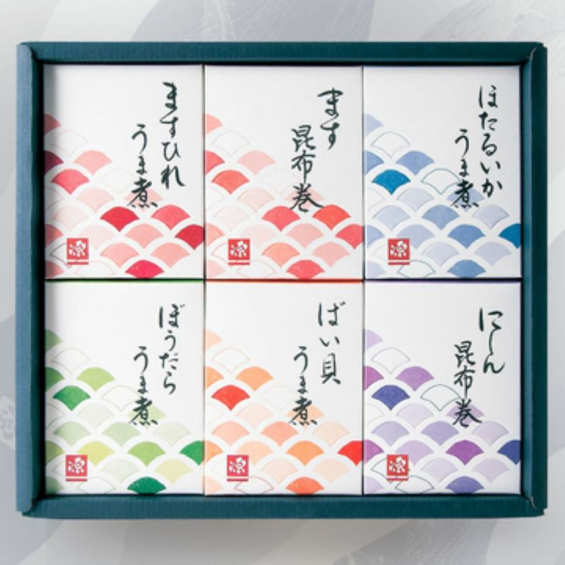 厳選６品セットの商品箱入り画像です。