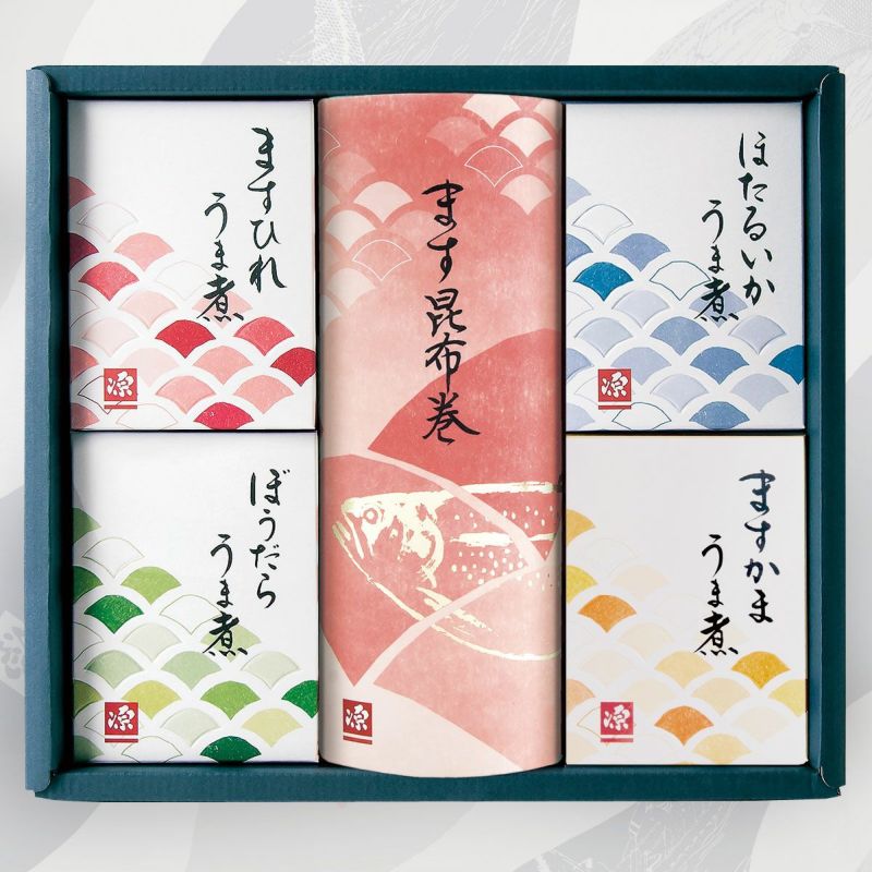 厳選５品セットの箱入り商品画像です。