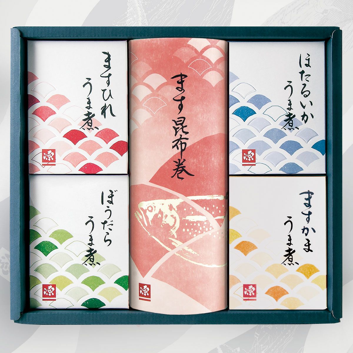 厳選５品セットの箱入り商品画像です。