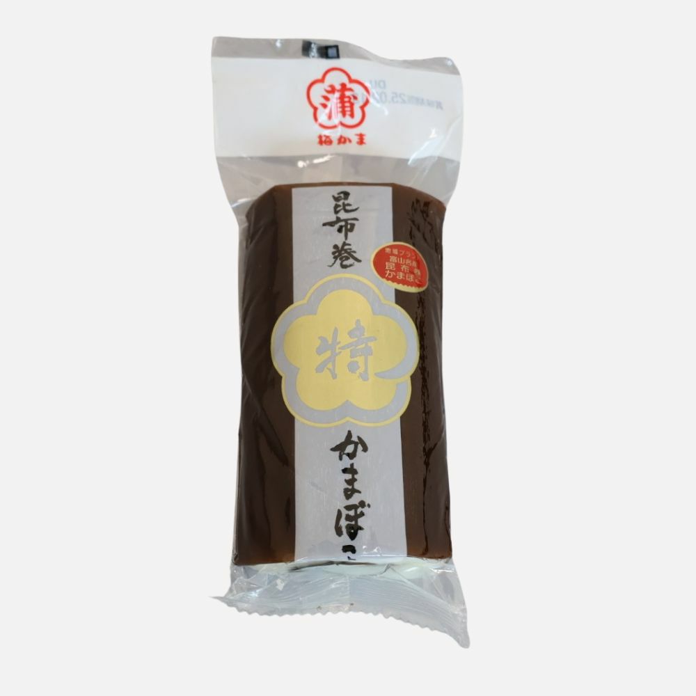 特製昆布巻かまぼこのパッケージ画像です。