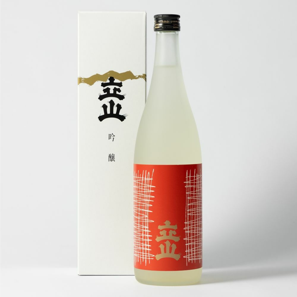「立山 吟醸 720ml」の商品とパッケージの画像です。